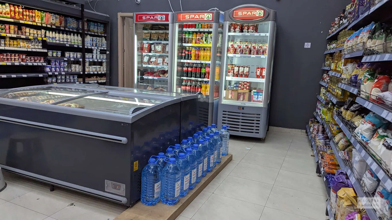 Товар в магазине Spar