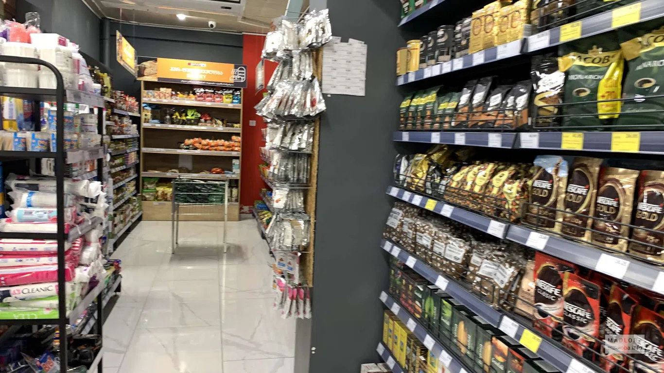 Чай и кофе в магазине SPAR