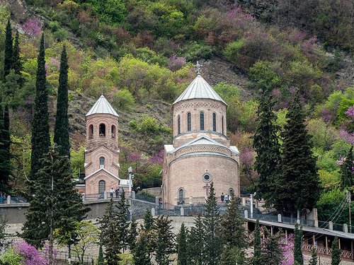 Церковь Святого Давида Мамадавити - St. David Mamadaviti&#x27;s Church - общий вид