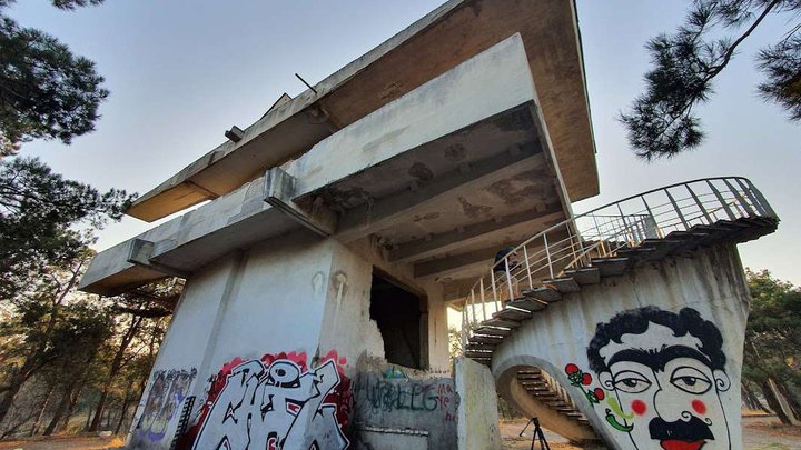 Станция канатной дороги "Нуцубидзе — Лиси"