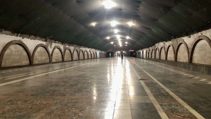 Станция метрополитена "Гурамишвили"