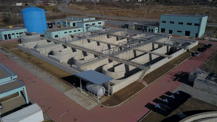 Zugdidi wastewater treatment plant