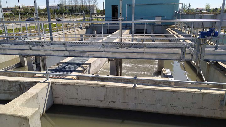 Zugdidi wastewater treatment plant