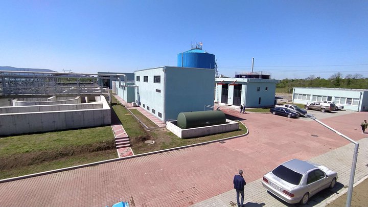 Zugdidi wastewater treatment plant