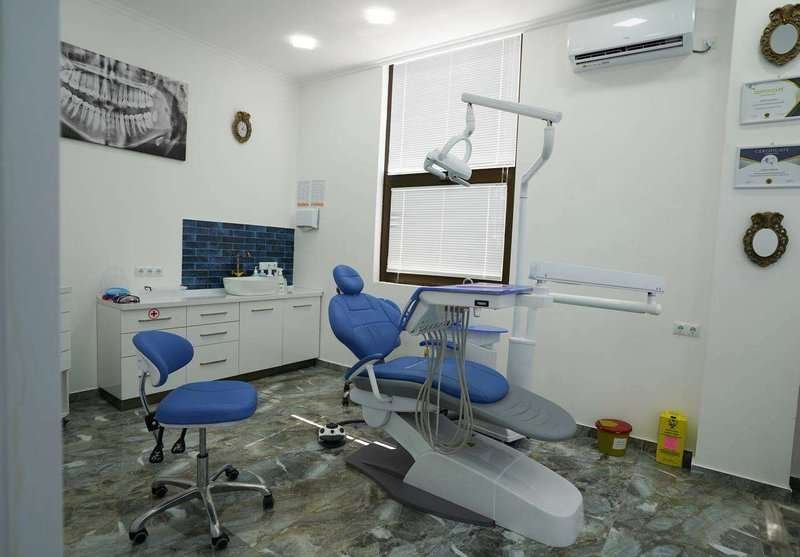 The dental chair at SpartDental
