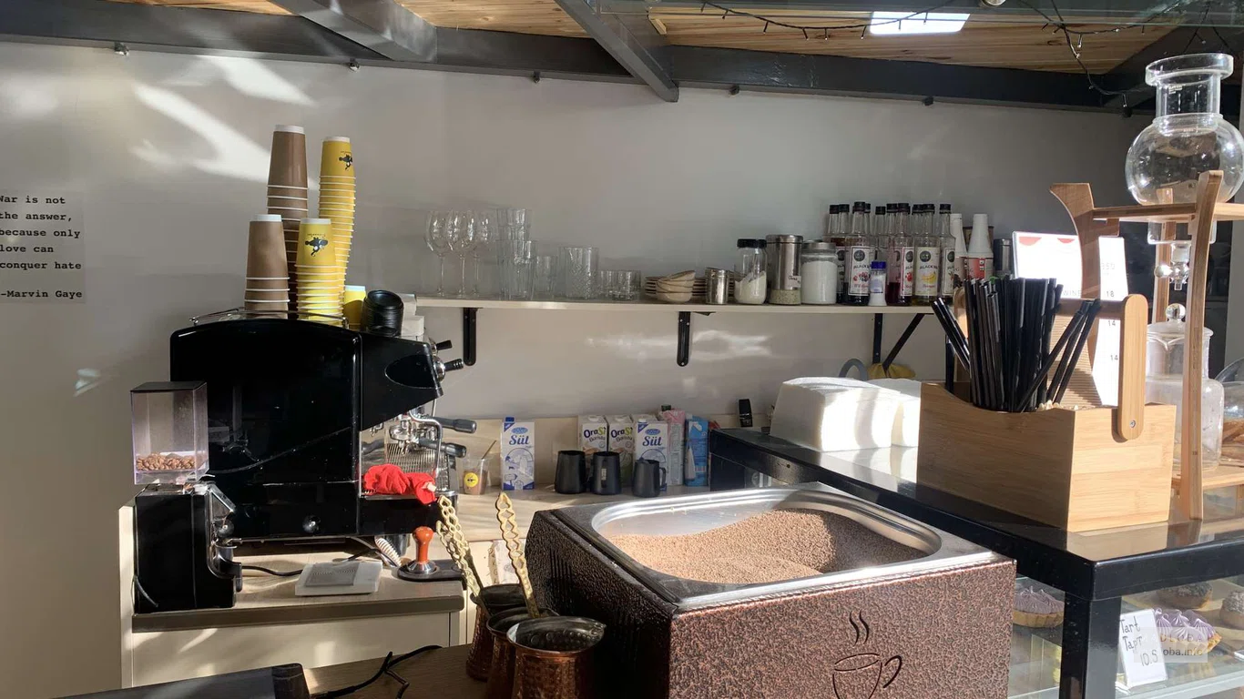 Место для приготовления кофе в Submarine coffee