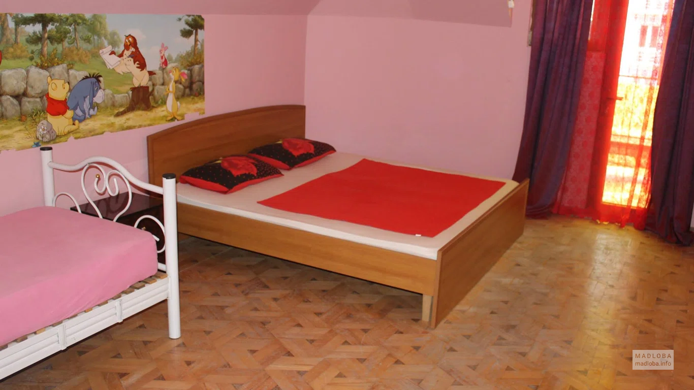 Bedroom in the "Batumi Sun Hostel"