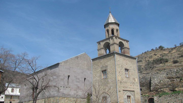Свято-Георгиевский монастырский комплекс в Телети
