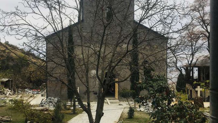 Свято-Георгиевский монастырский комплекс в Телети
