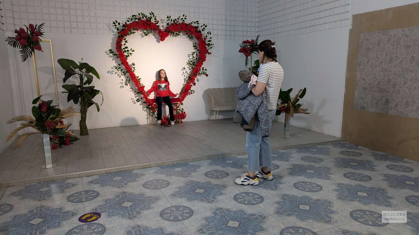 фотозона в развлекательном центре Tailendy