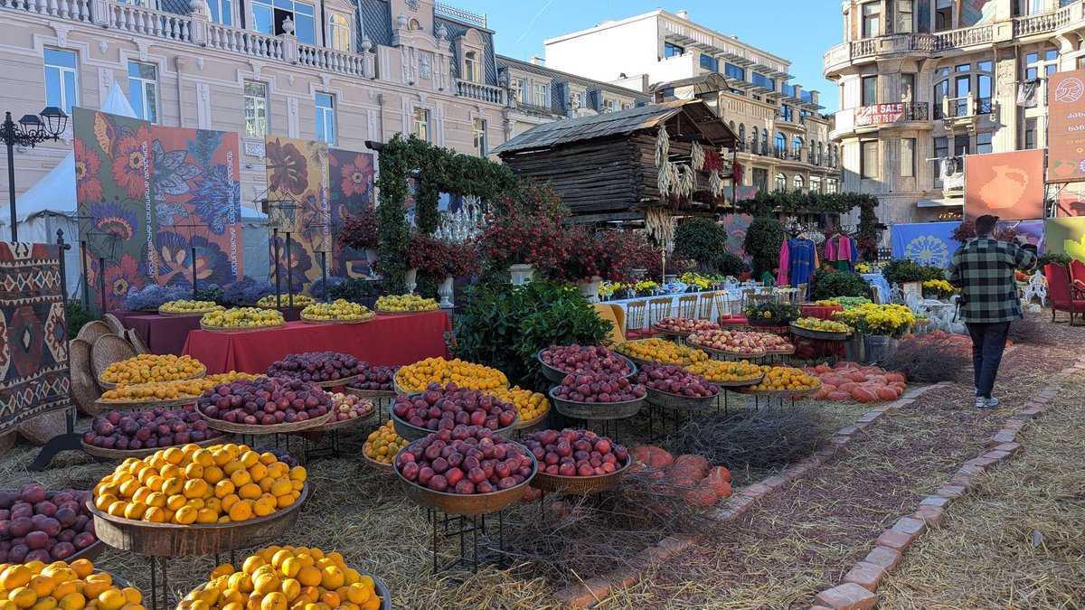 Taste Fair Tables Full of Harvest