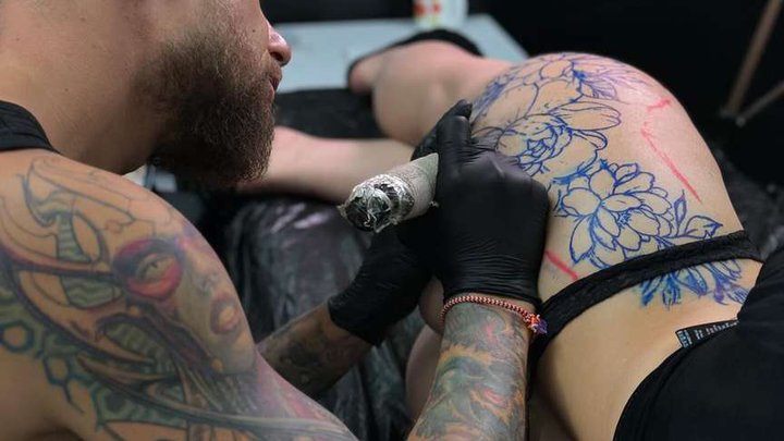 Tattoo artist Kirilltrol