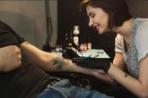 Tattooist Marta