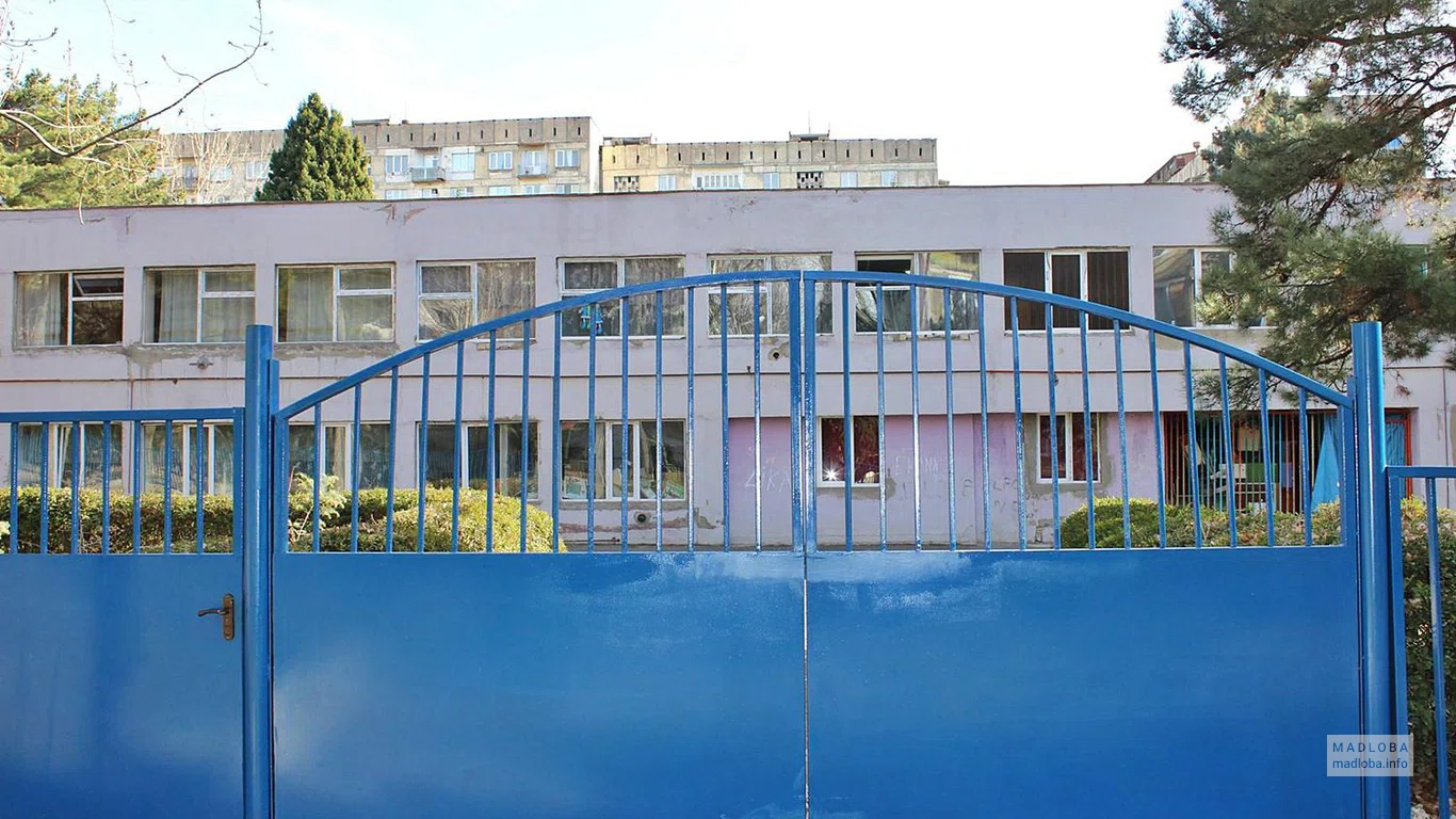 Ворота Тбилисского детского сада №100