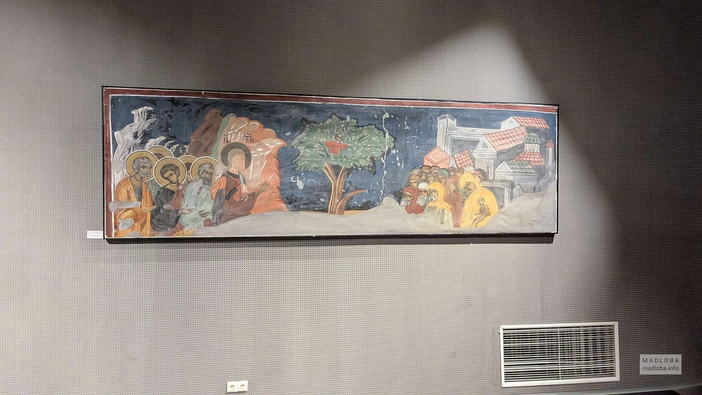 Настенная роспись с библейским сюжетом