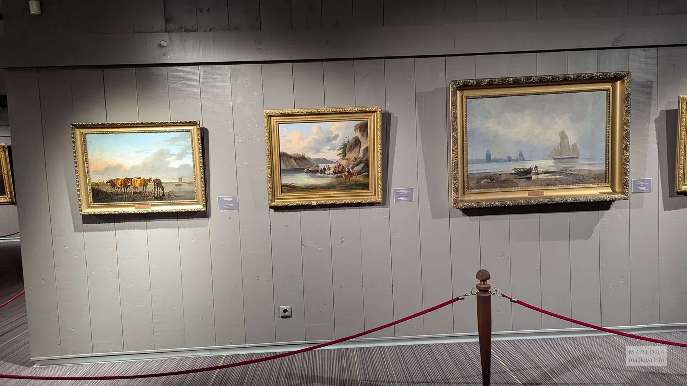 Телавский Исторический музей — картины с пейзажами