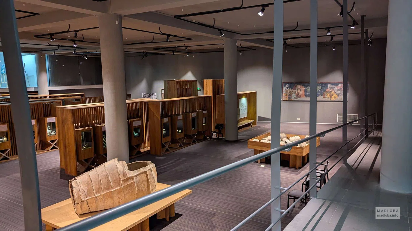 Общий вид археологического зала