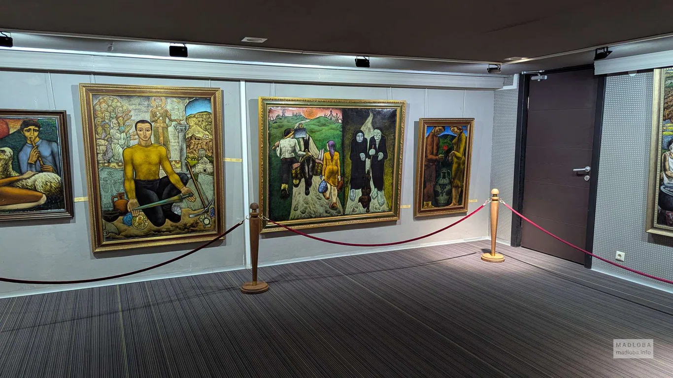 Зал живописи Телавского Исторического музея