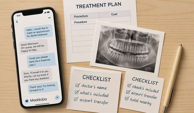 phone, oral x-ray, receipt