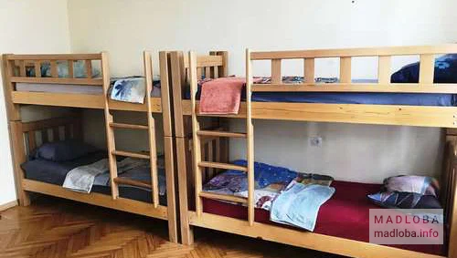 Комната для сна в Temi Hostel