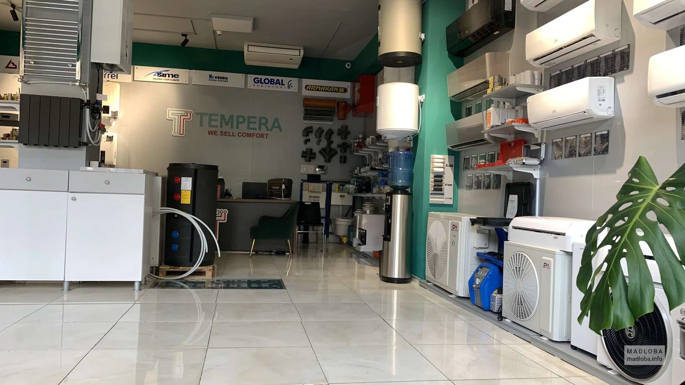 Tempera в Батуми — системы отопления, охлаждения, сантехника и дизайнерские радиаторы