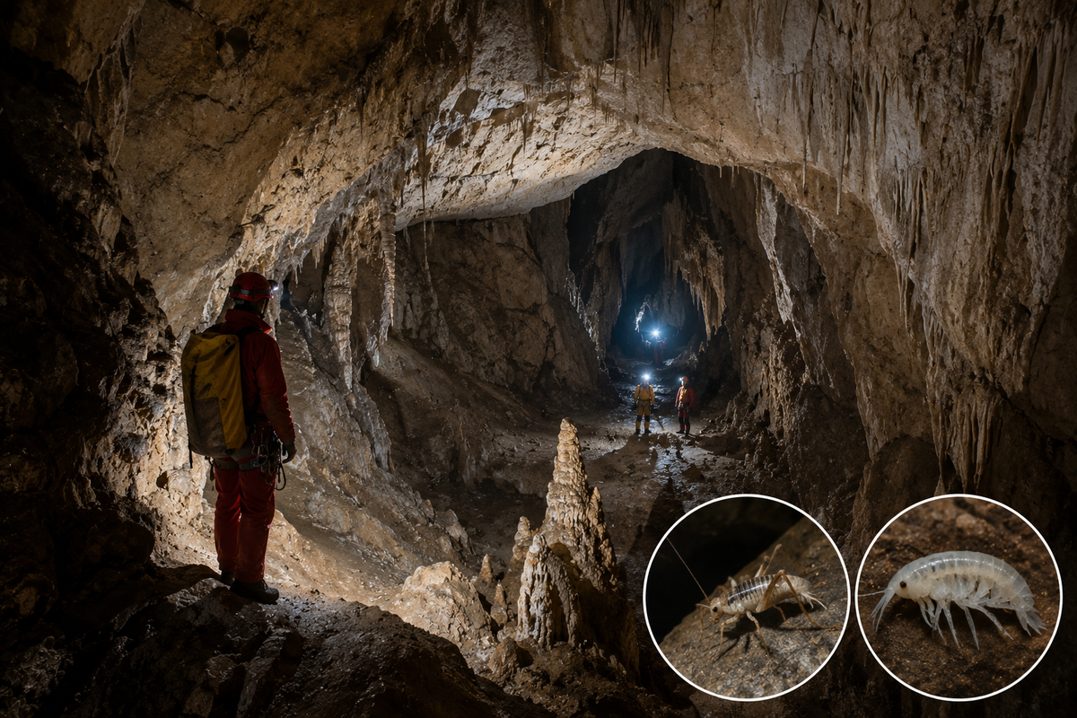 Beneath the Askhi Plateau lies a little-explored world of deep karst caves, rare underground species and remarkable geological discoveries.