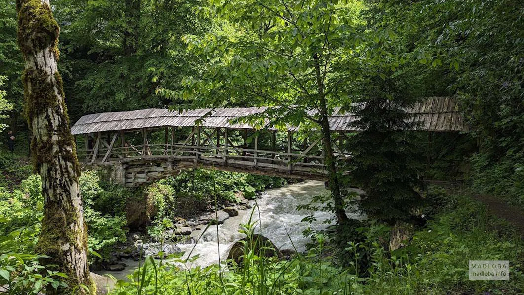 Мост Хабелашвили в Аджарии — старинный каменный переход в Шуахеви