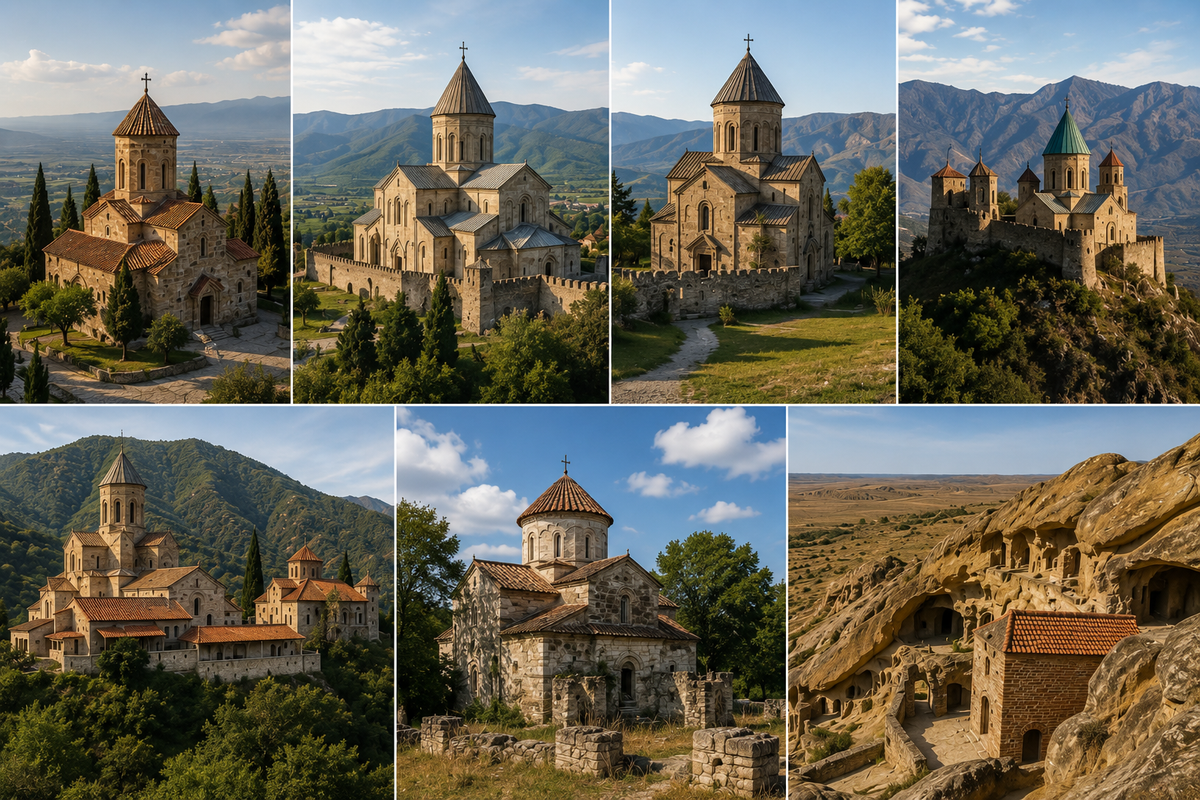 Explore Kakheti's most famous monasteries, ancient cathedrals and sacred landmarks in one journey.