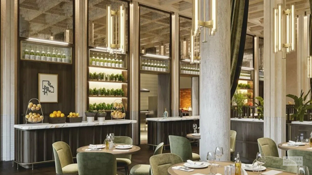 Ресторан в отеле The Telegraph Hotel