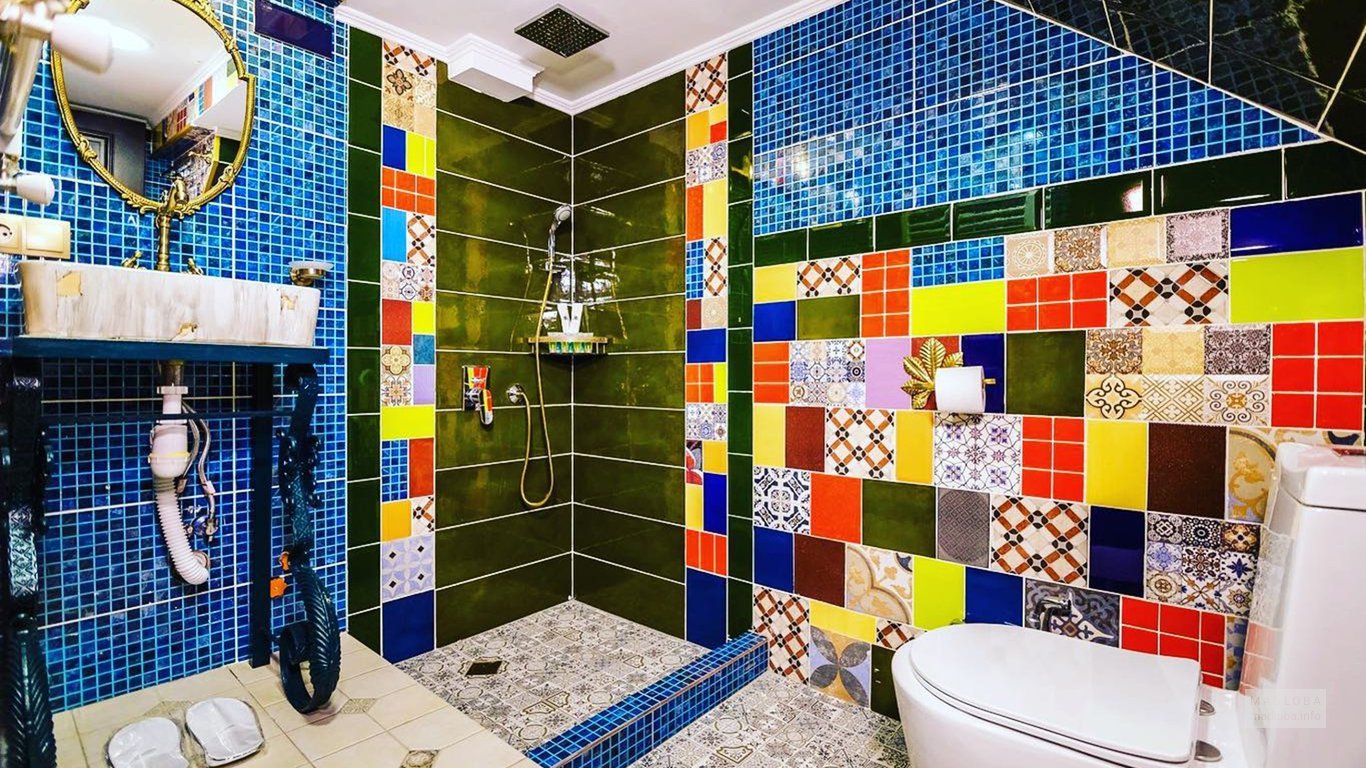 Ванная комната в Бутик-Отеле "Тифлис ИНН"