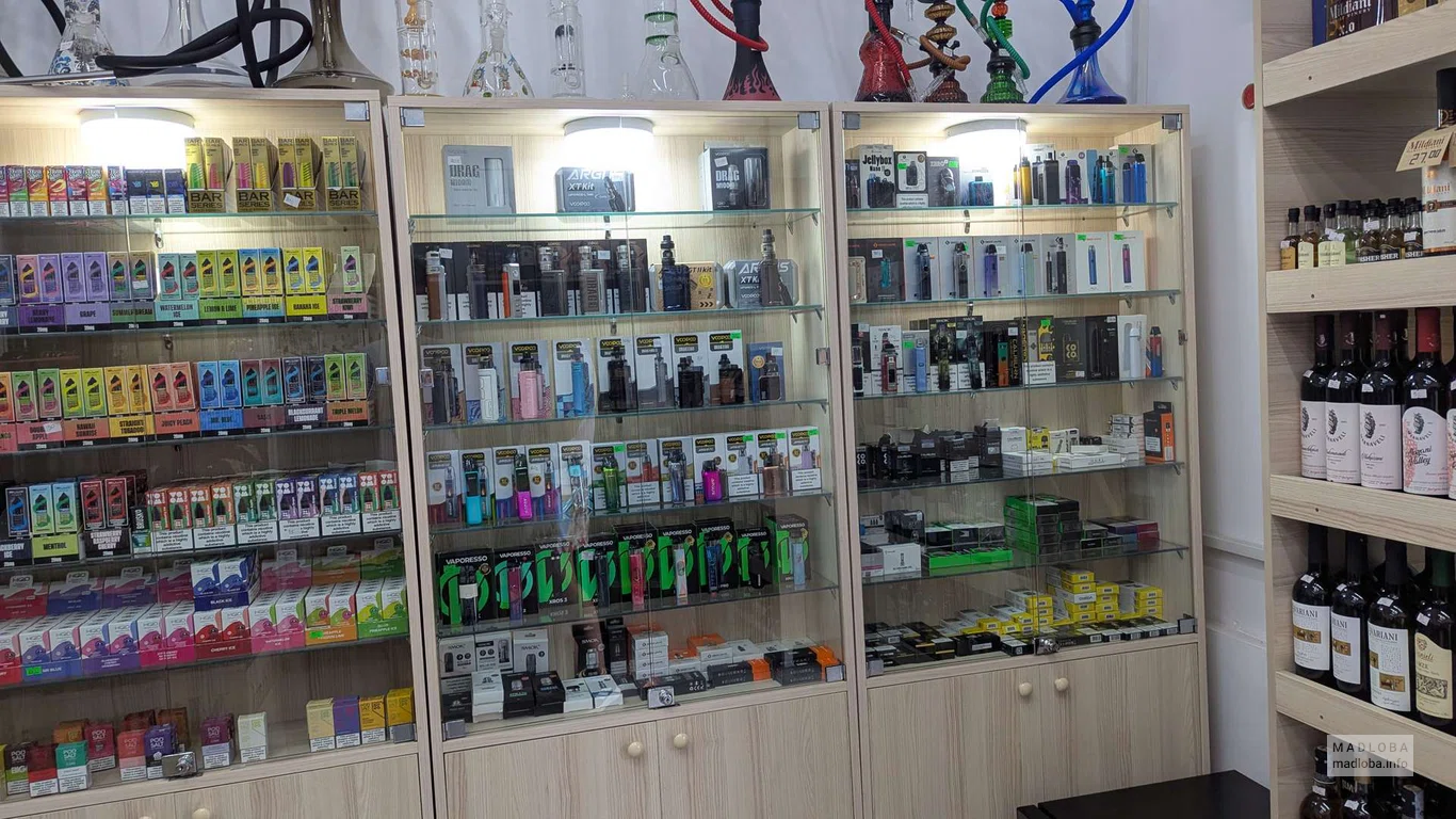 Товары в магазине Tobacco shop MVape
