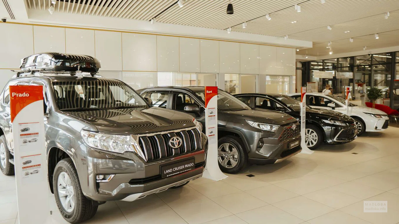 Продажа автомобилей в Toyota Center Batumi