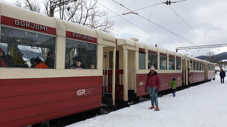 До грузинских курортов можно доехать на поезде из Армении