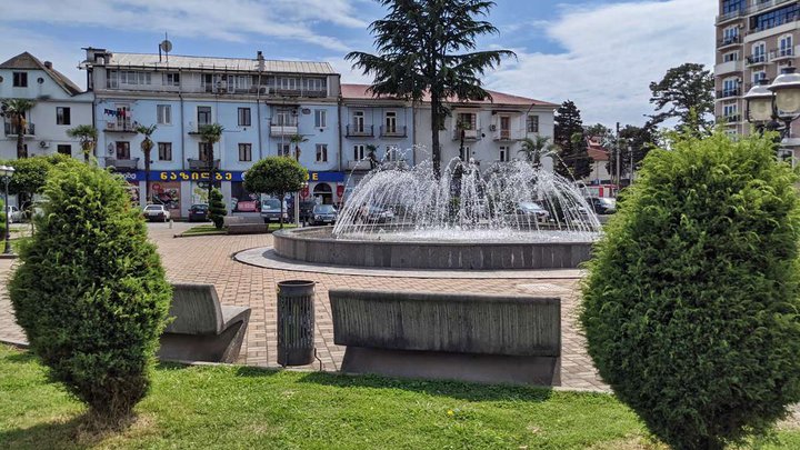 Central square of Kobuleti