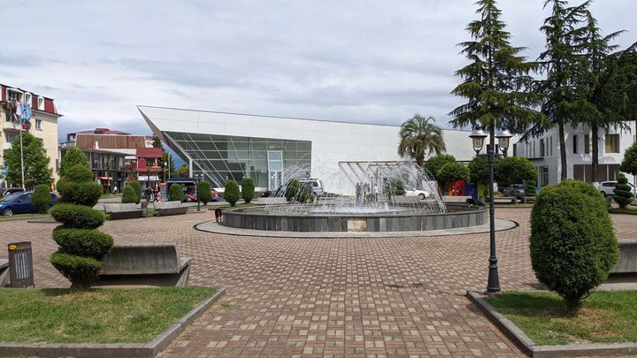 Central square of Kobuleti