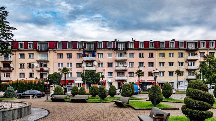 Central square of Kobuleti