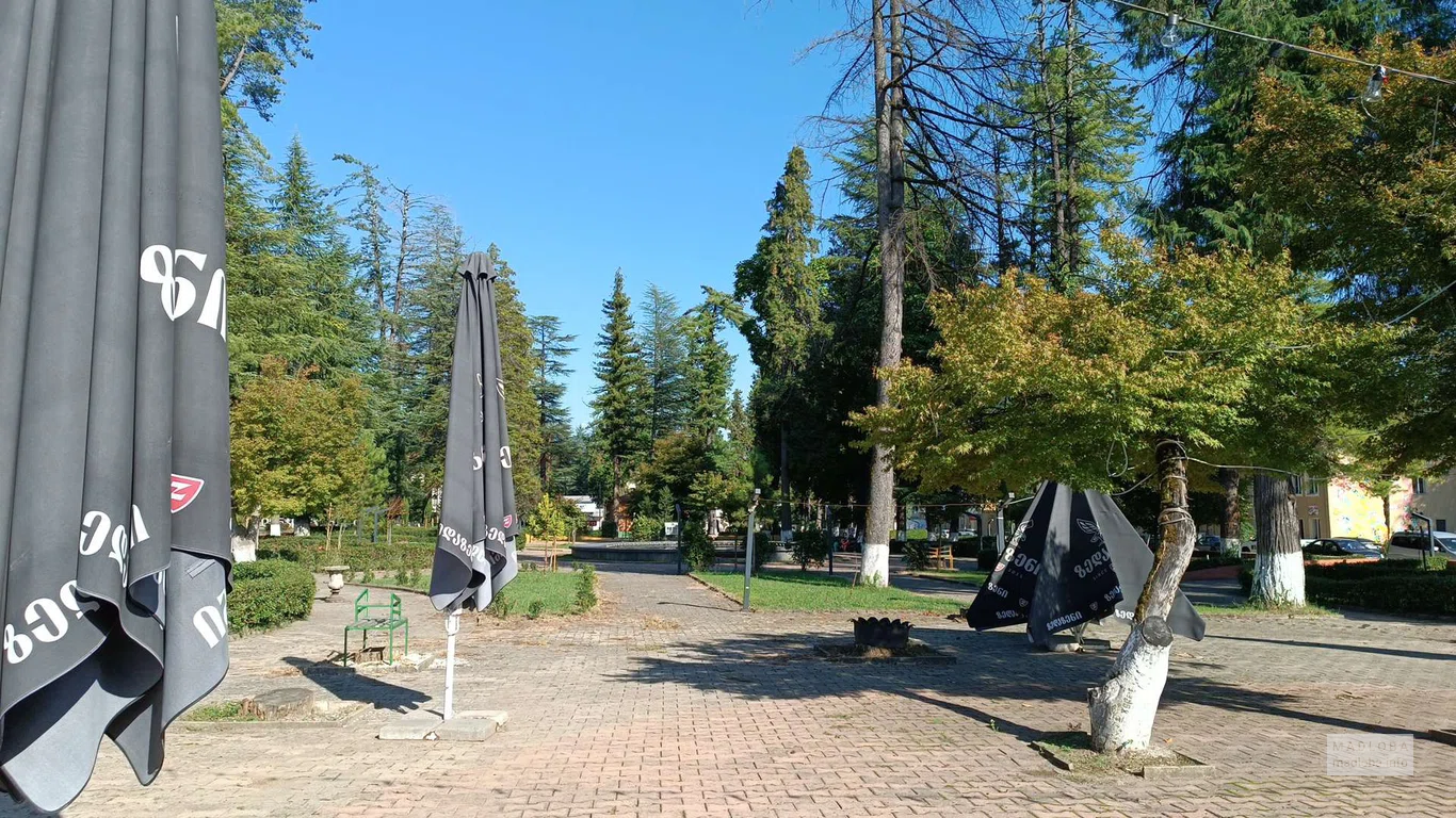 Центральный городской парк в Цаленджихе