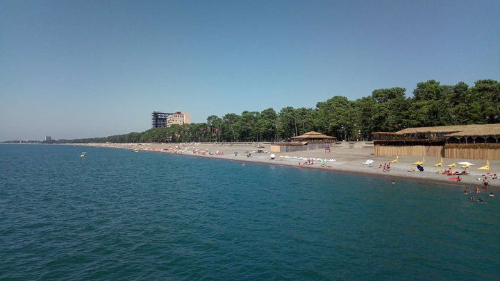 Central beach Kobuleti