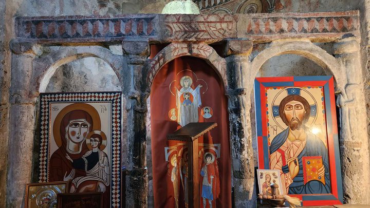 Lamaria Church in Ushguli