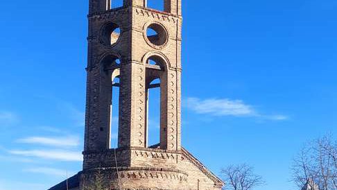 Bell tower in Velistsikhe