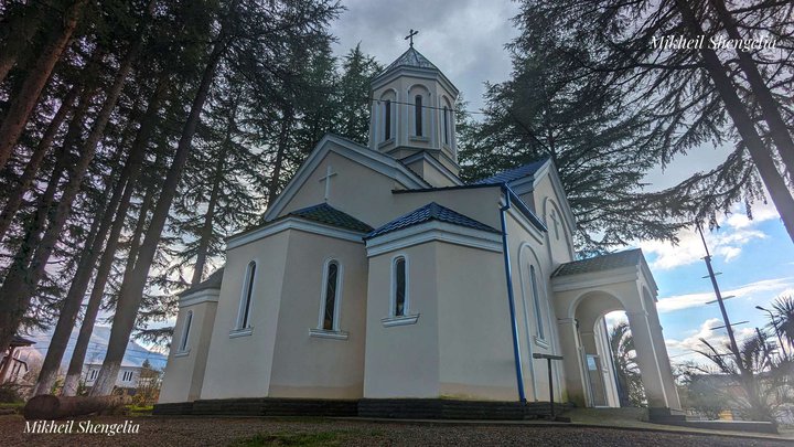 Church of the Holy Mother of God of Iveron in Lanchkhuti