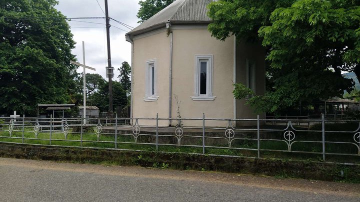 Church of the Holy Mother of God of Iveron in Lanchkhuti