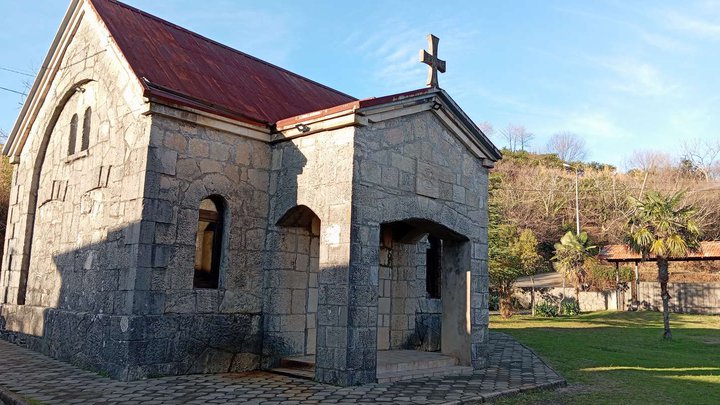 Church of the Archangels in Chakvi