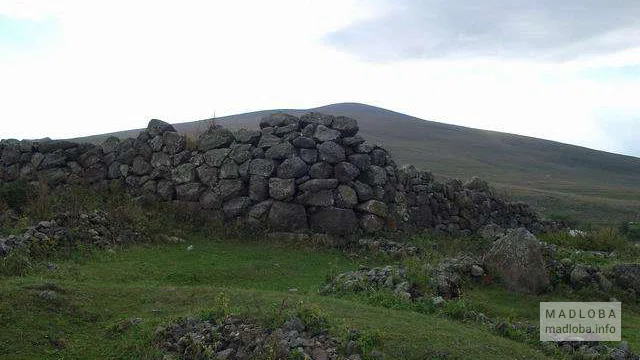 The Cyclopean fortress of Nardevani in Kvemo Kartli