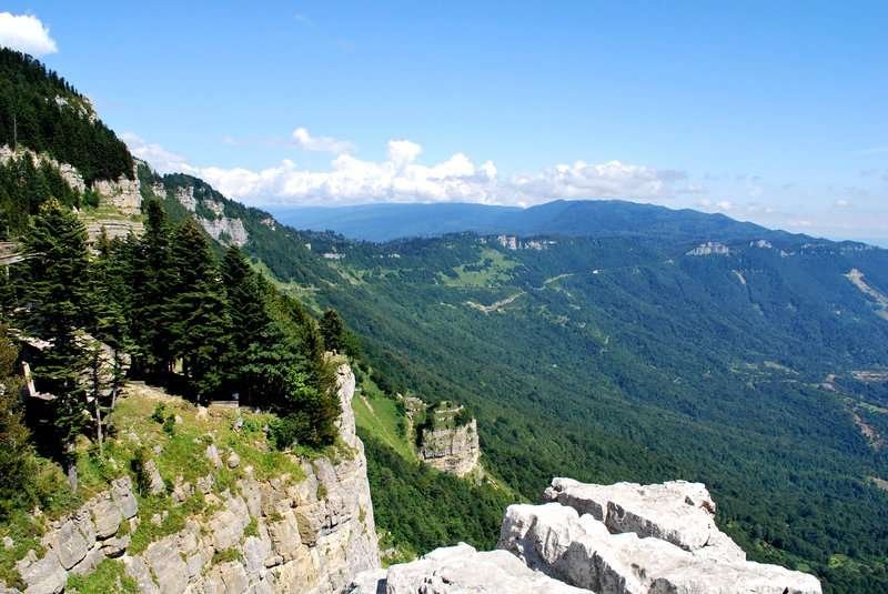 View of Tskhrajvari Mountain