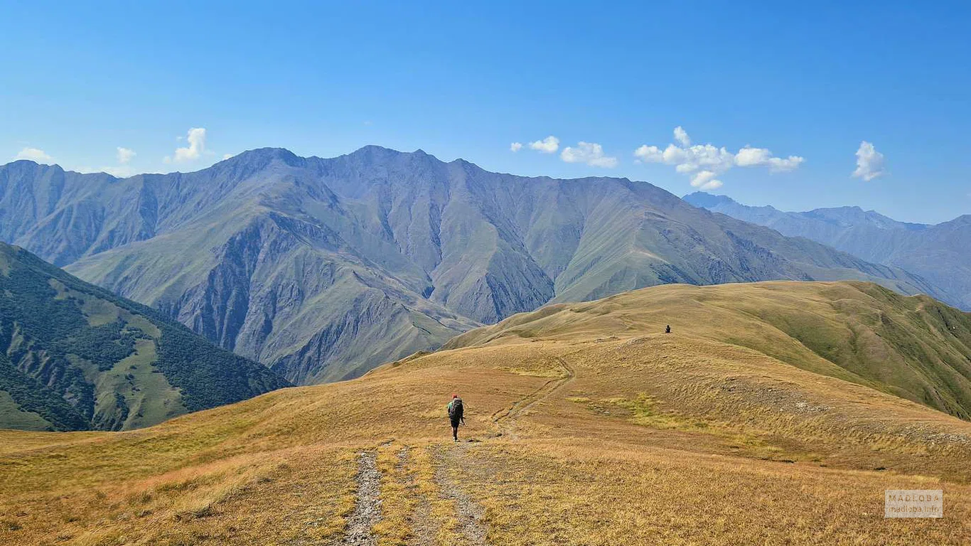 Бескрайние просторы в Тушетском национальном парке