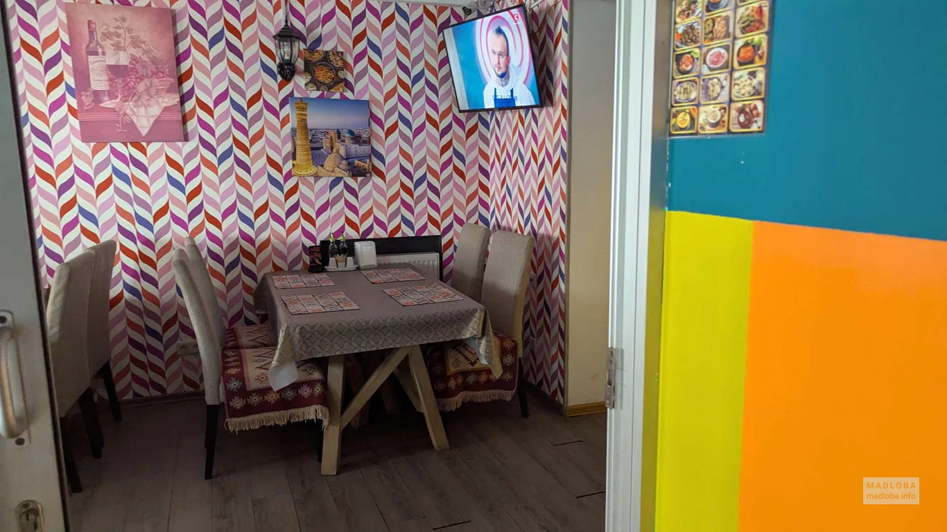 дизайн ресторана Uzbek kitchen в Батуми