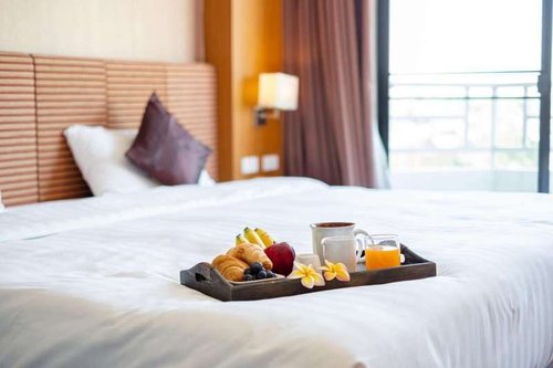 breakfast at the hotel