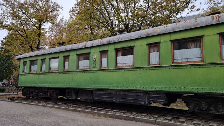 Car of Stalin's armored train