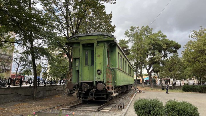 Car of Stalin's armored train